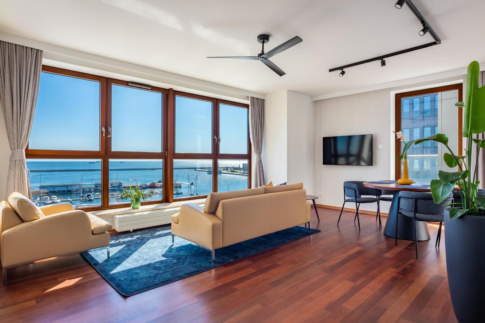 Sea Towers Gdynia Apartament Z Widokiem Na Morze Buitenkant foto