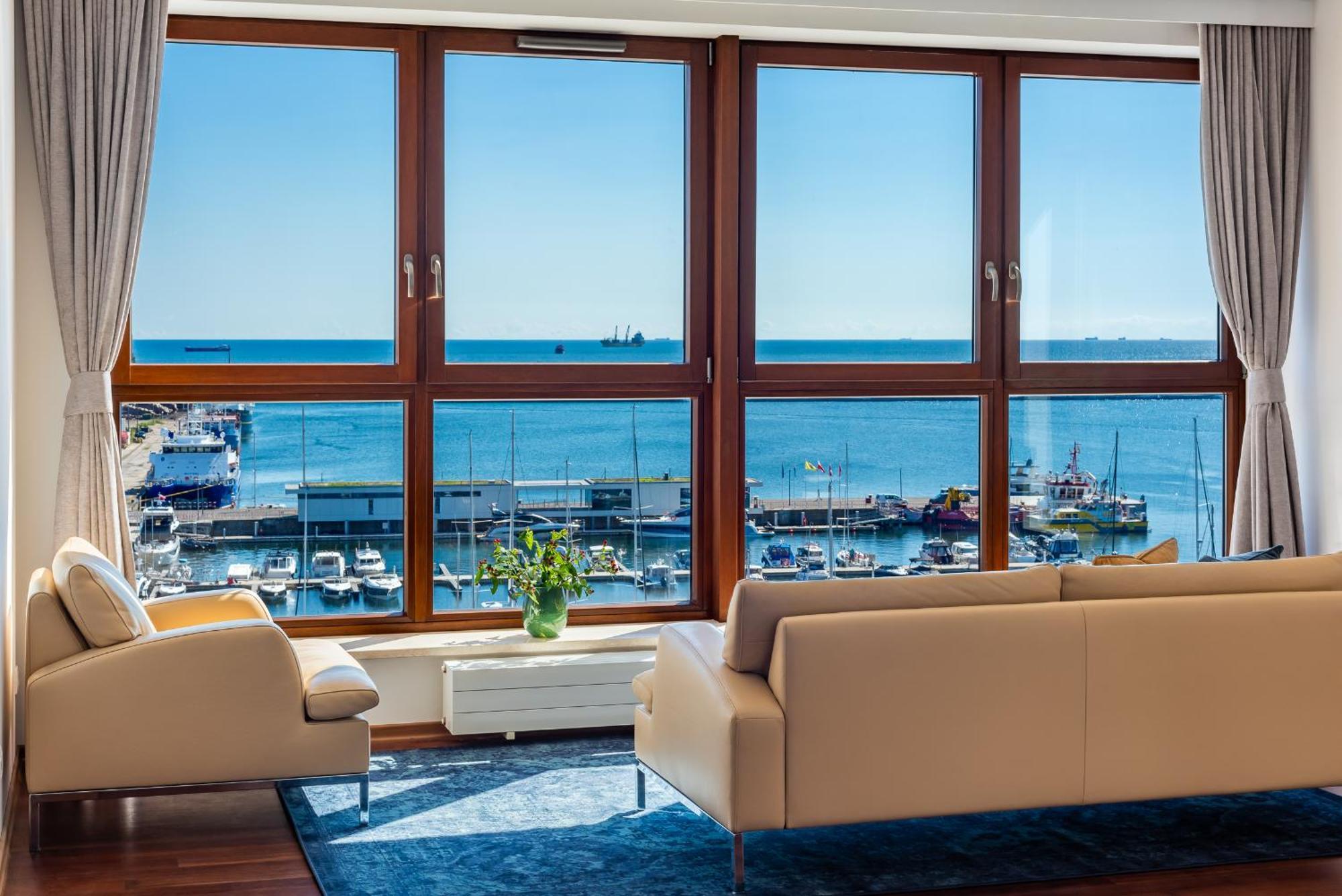 Sea Towers Gdynia Apartament Z Widokiem Na Morze Buitenkant foto